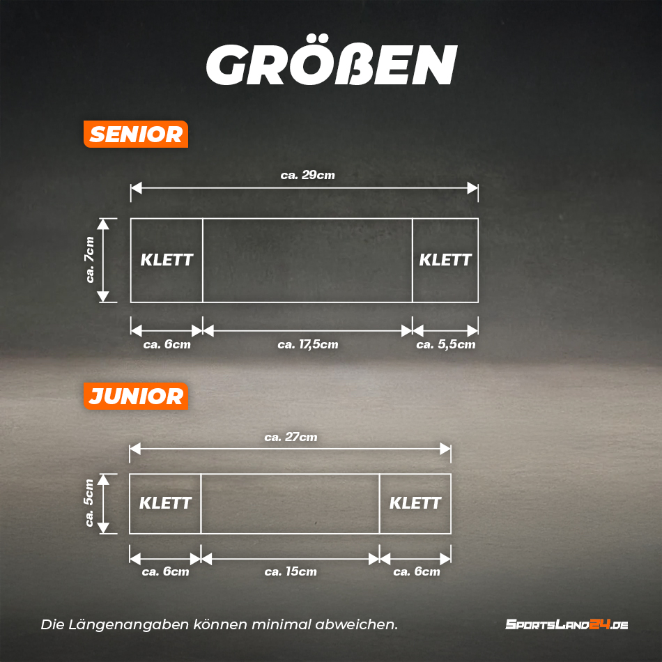 20x Schienbeinschonerhalter 7cm PREMIUM PLUS inkl. Druck